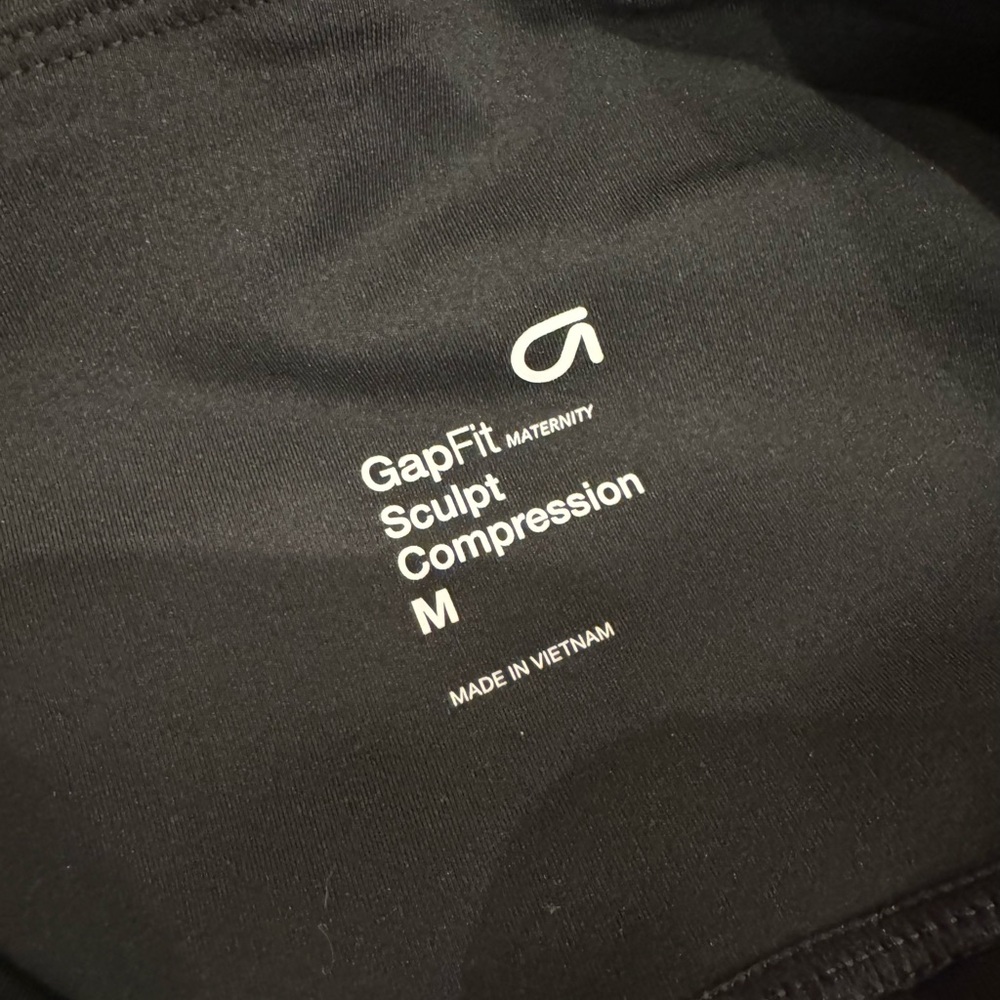 GAP Black Maternity Sculpt Compression Leggings